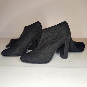 EUPHORIC Long Leg Sparkle ✨️ Boots In Black (8)